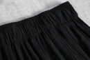 washer pleats easy wide pants