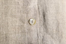 no collar linen long jacket