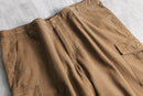 "SEAN JOHN"cotton linen wide cargo shorts