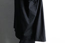 black oversized guayabera shirt