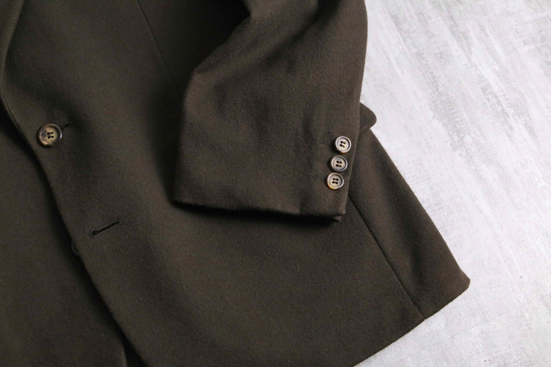 2000s cashmere mix wool 2B single tailored jacket