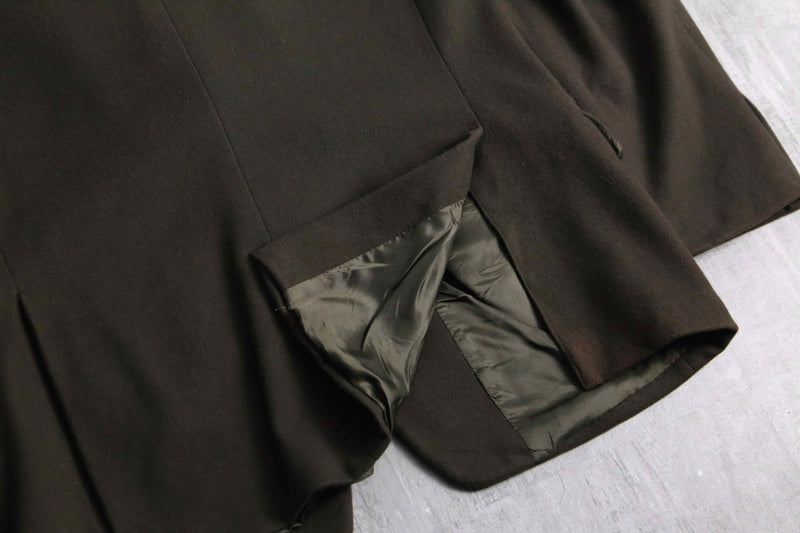 2000s cashmere mix wool 2B single tailored jacket
