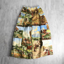 "Re:make" vintage rug patchwork cargo pants