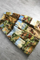 "Re:make" vintage rug patchwork cargo pants