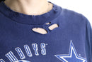 ''Re:make''asymmetry boro long Tee