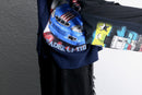 ''Re:make''asymmetry boro long Tee