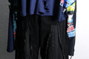 ''Re:make''asymmetry boro long Tee