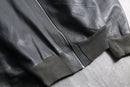 1980-90s German army type pilot leather jacket