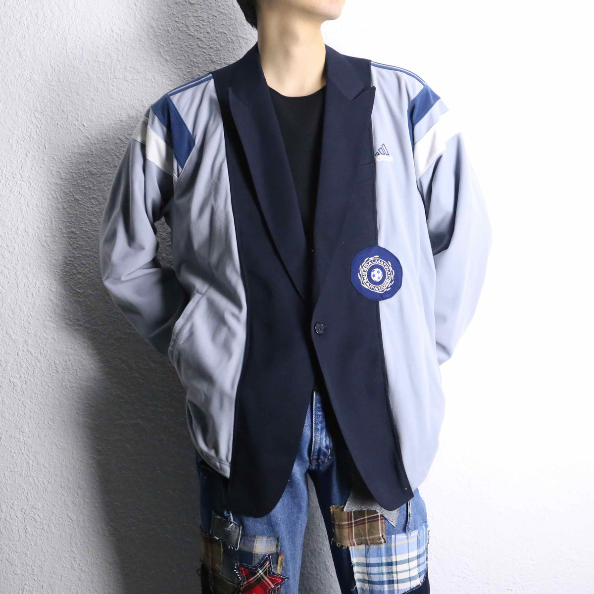 Re:make” tailored × track docking jacket