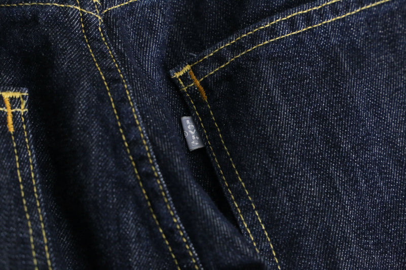 “Levis SILVERTAB” dark color buggy denim pants