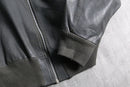 1980-90s German army type pilot leather jacket