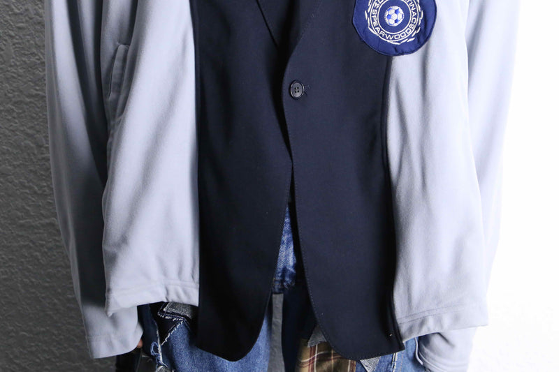 Re:make” tailored × track docking jacket