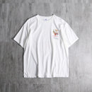 "YAZBEK"heavyweight dog graphic tee