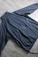 1990s BANANA REPUBLIC packable check anorak parka