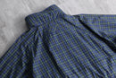 1990s BANANA REPUBLIC packable check anorak parka