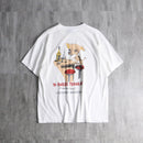 "YAZBEK"heavyweight dog graphic tee