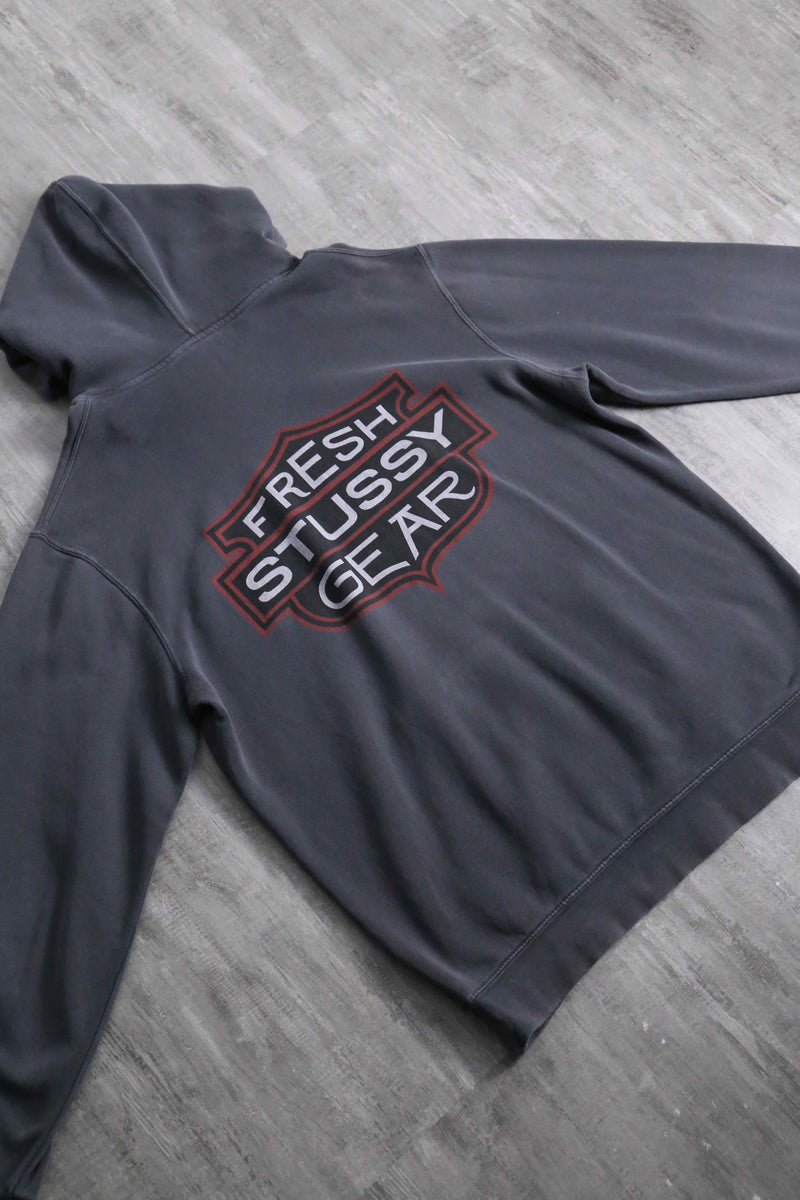 2000s Stussy Harley hommage loose hoodie