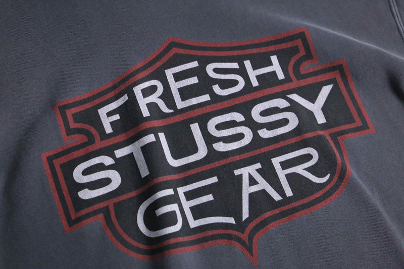 2000s Stussy Harley hommage loose hoodie