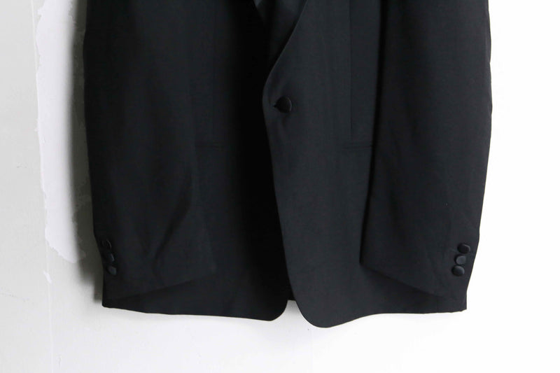 black shawl collar tuxedo jacket