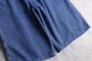 90-00's "Bugle Boy" painter denim shorts