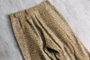 1990s ARMANI COLLEZIONI all-over pattern devoré trousers