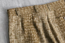 1990s ARMANI COLLEZIONI all-over pattern devoré trousers