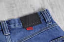 90-00's "Bugle Boy" painter denim shorts