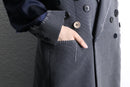 "Re:make" button stitch tailored jacket