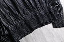 "i.n.c" metallic stripe smocked blouse