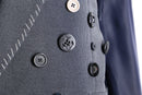 "Re:make" button stitch tailored jacket
