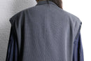 "Re:make" button stitch tailored jacket