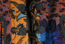 multi tone woven toggle shawl jacket