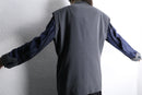 "Re:make" button stitch tailored jacket