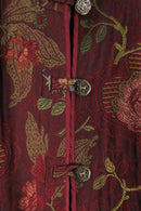 "CHICO'S" flower emb china gobelin jacket