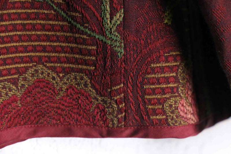 "CHICO'S" flower emb china gobelin jacket