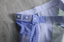''Remake''patchwork design shirt half pants