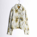 crinkle reversible flower jacket