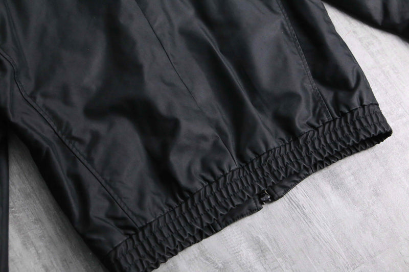 RICHMOND leather switch G-9 type harrington jacket