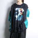 "Re:make" damage flower docking game Tee
