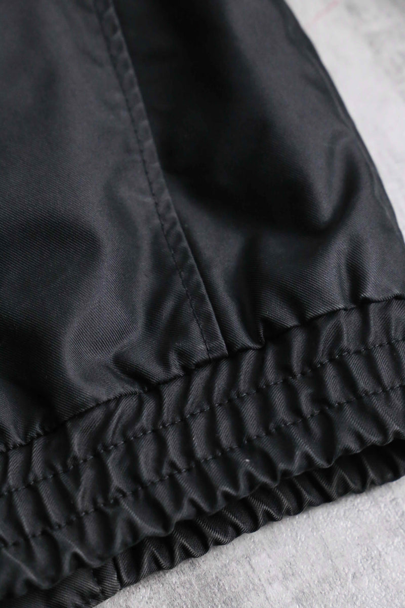 RICHMOND leather switch G-9 type harrington jacket