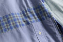 ''Remake''patchwork design shirt half pants