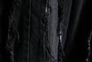"Re:make" wide flare black denim pants