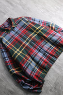 1990s Polo by RL madras check swing top jacket