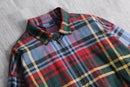 1990s Polo by RL madras check swing top jacket