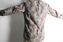 psychedelic eccentric pattern cotton shirt
