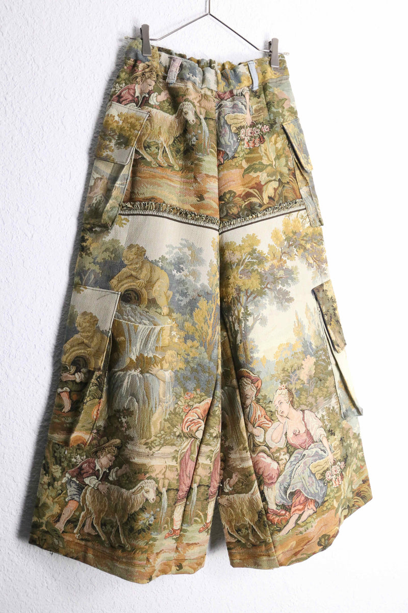 "Re:make" design rug cargo pants