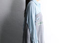 "Re:make" damaged sweat docking stripe shirt