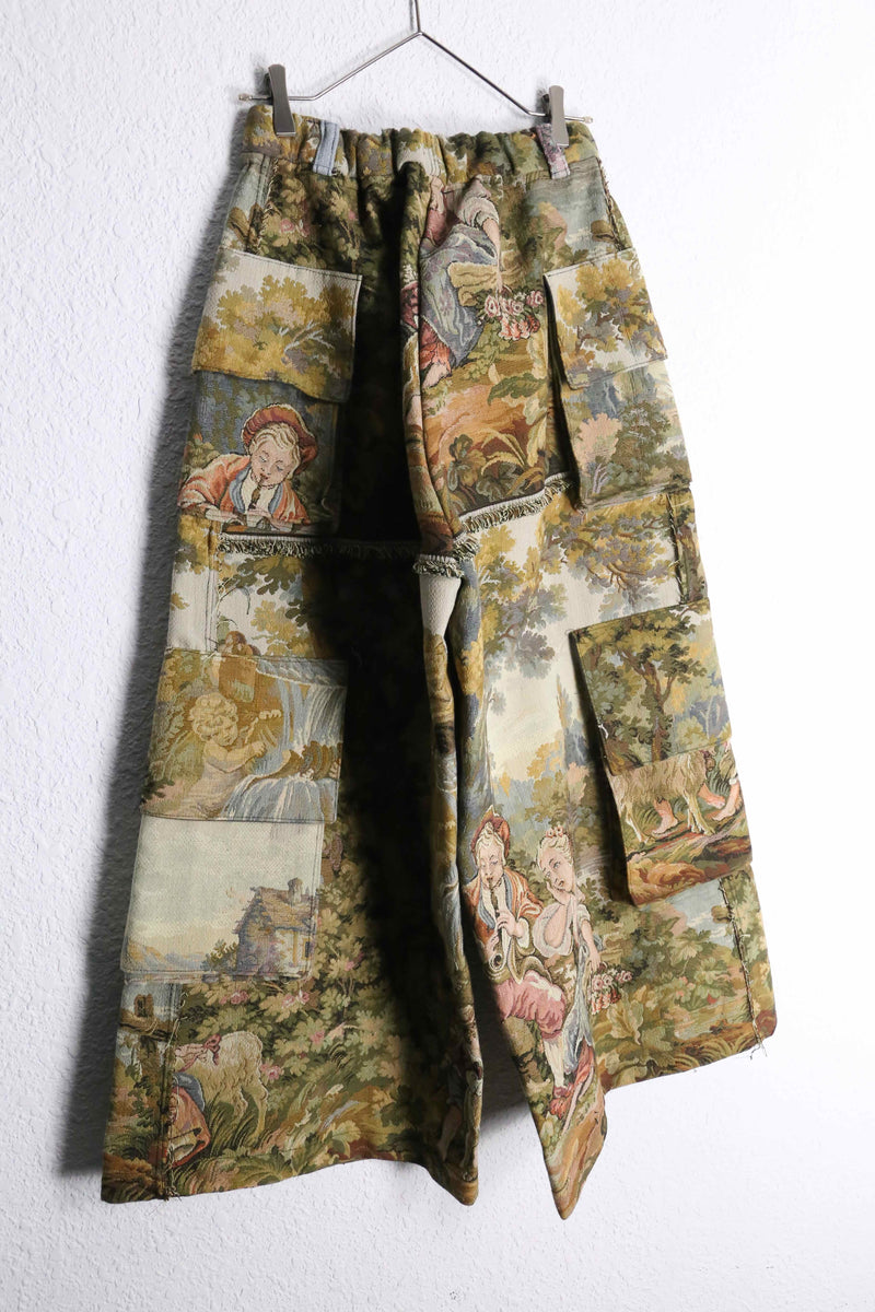 "Re:make" design rug cargo pants