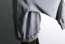 "Re:make" damaged sweat docking stripe shirt