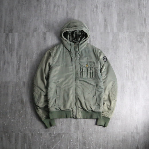 1990-00s DIESEL military sampling flight jacket
